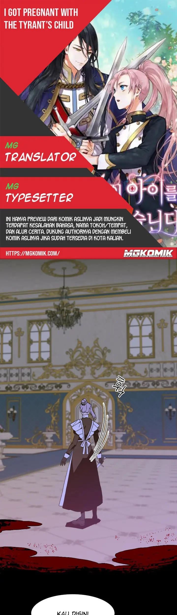 Baca Komik I Gave Birth to the Tyrant’s Child Chapter 45 Gambar 1