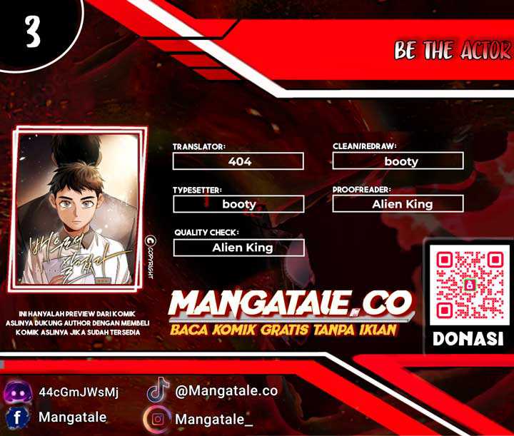 Baca Komik Be the Actor Chapter 3 Gambar 1