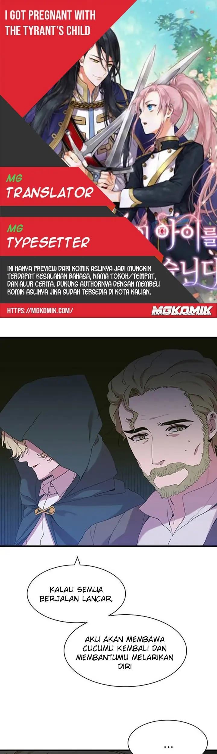 Baca Komik I Gave Birth to the Tyrant’s Child Chapter 44 Gambar 1