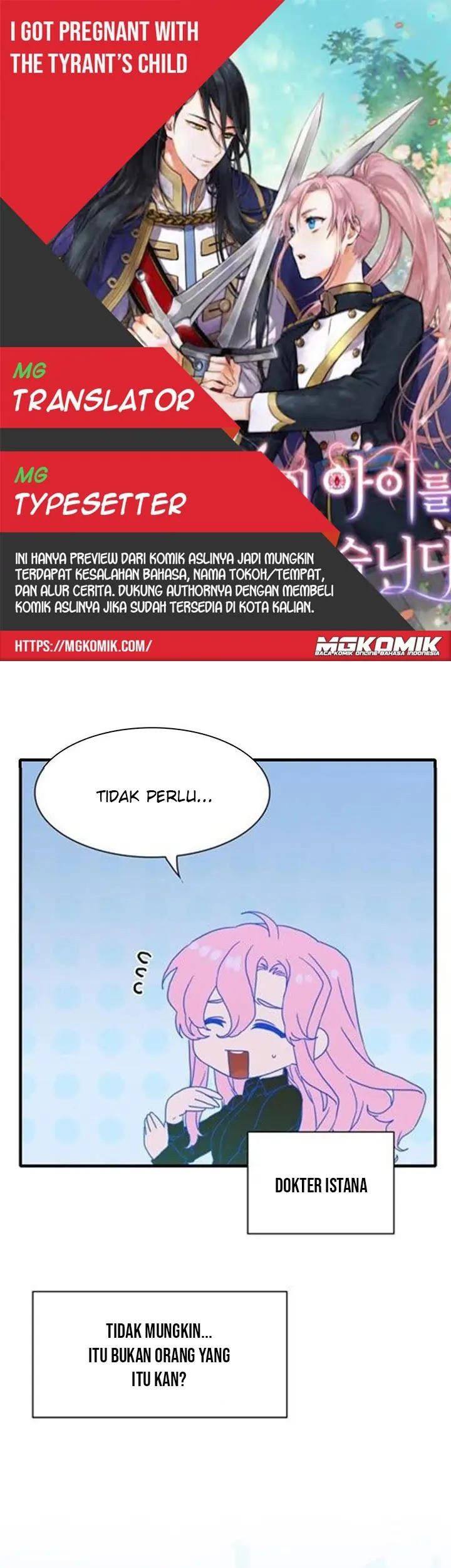 Baca Komik I Gave Birth to the Tyrant’s Child Chapter 43 Gambar 1