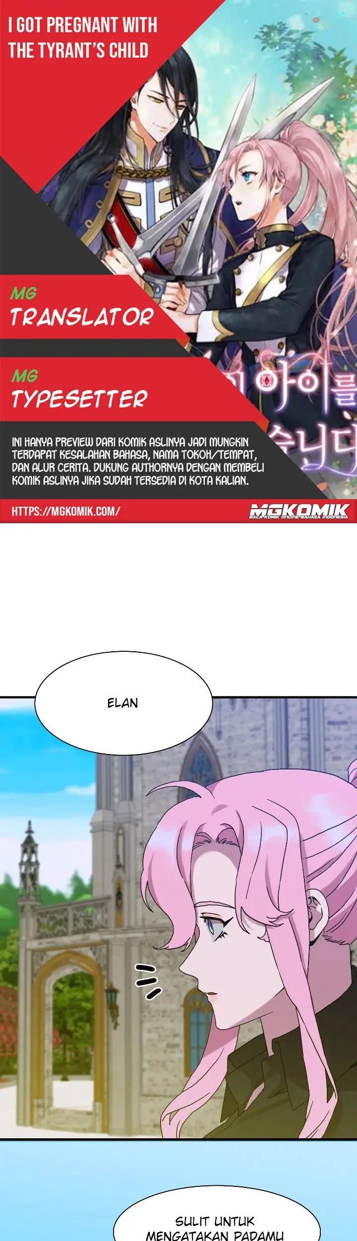 Baca Komik I Gave Birth to the Tyrant’s Child Chapter 42 Gambar 1