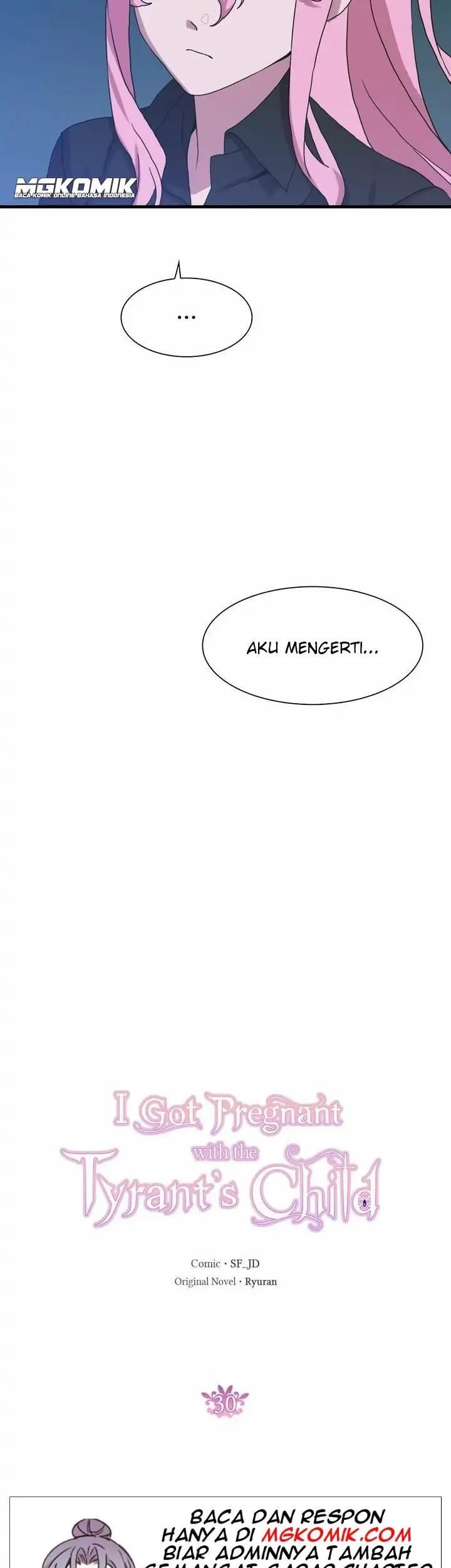 I Gave Birth to the Tyrant’s Child Chapter 30 Gambar 59