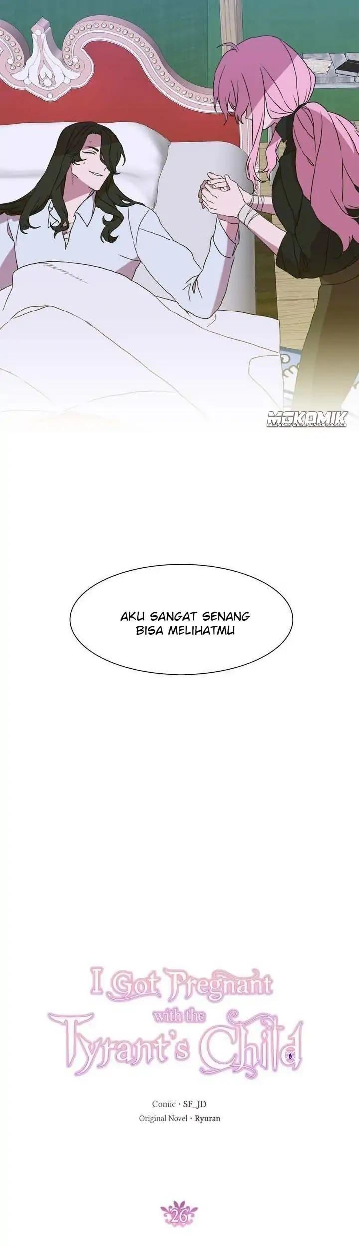 I Gave Birth to the Tyrant’s Child Chapter 26 Gambar 59