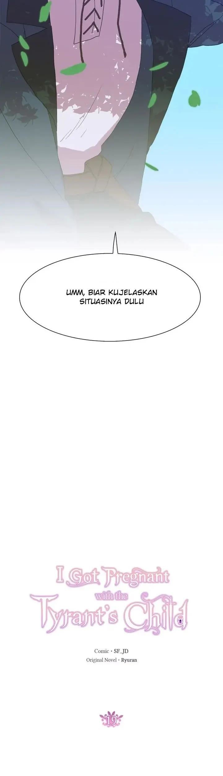 I Gave Birth to the Tyrant’s Child Chapter 19 Gambar 59