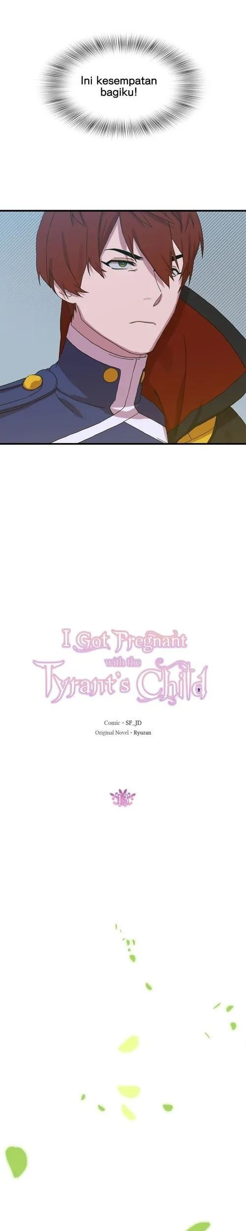I Gave Birth to the Tyrant’s Child Chapter 13 Gambar 41