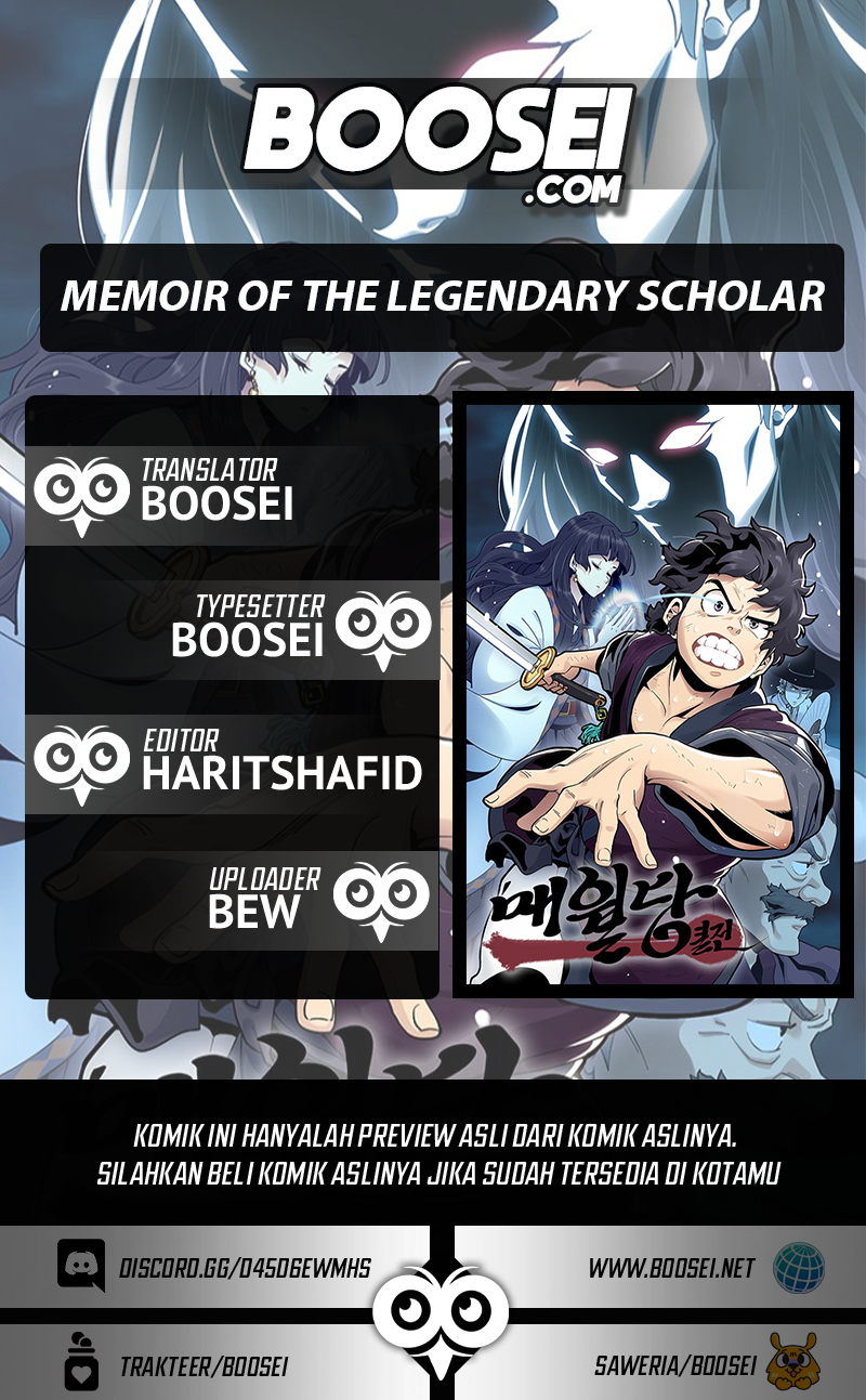 Baca Komik Memoir Of The Legendary Scholar Chapter 09 Gambar 1