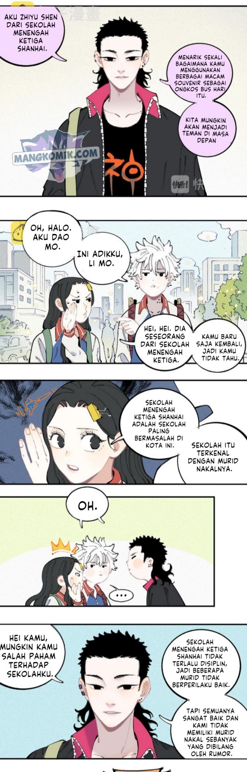 Siblings with a Mountain Man Chapter 33 Gambar 12