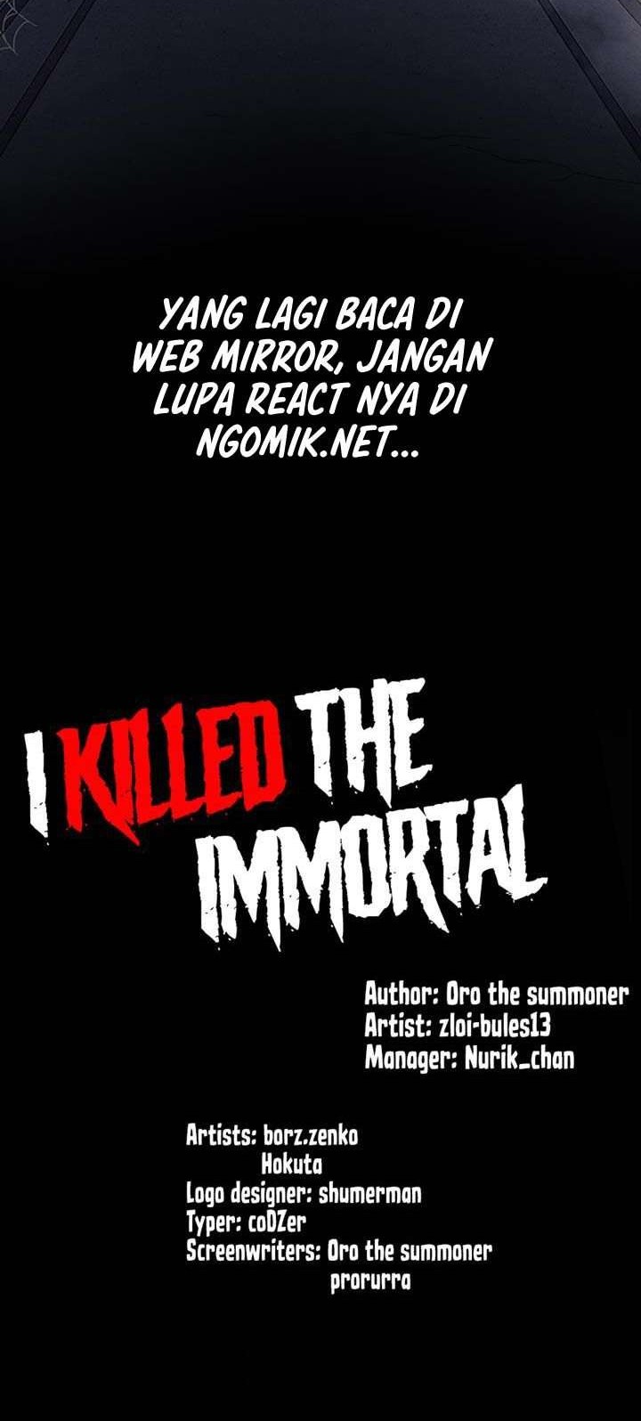 I Killed the Immortal Chapter 1 Gambar 81