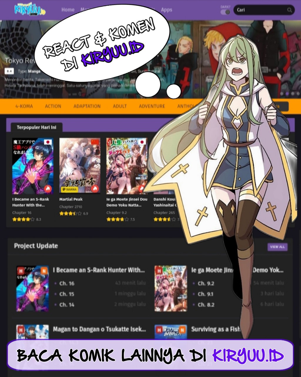 Rise of The Cheat User Chapter 11 Gambar 52
