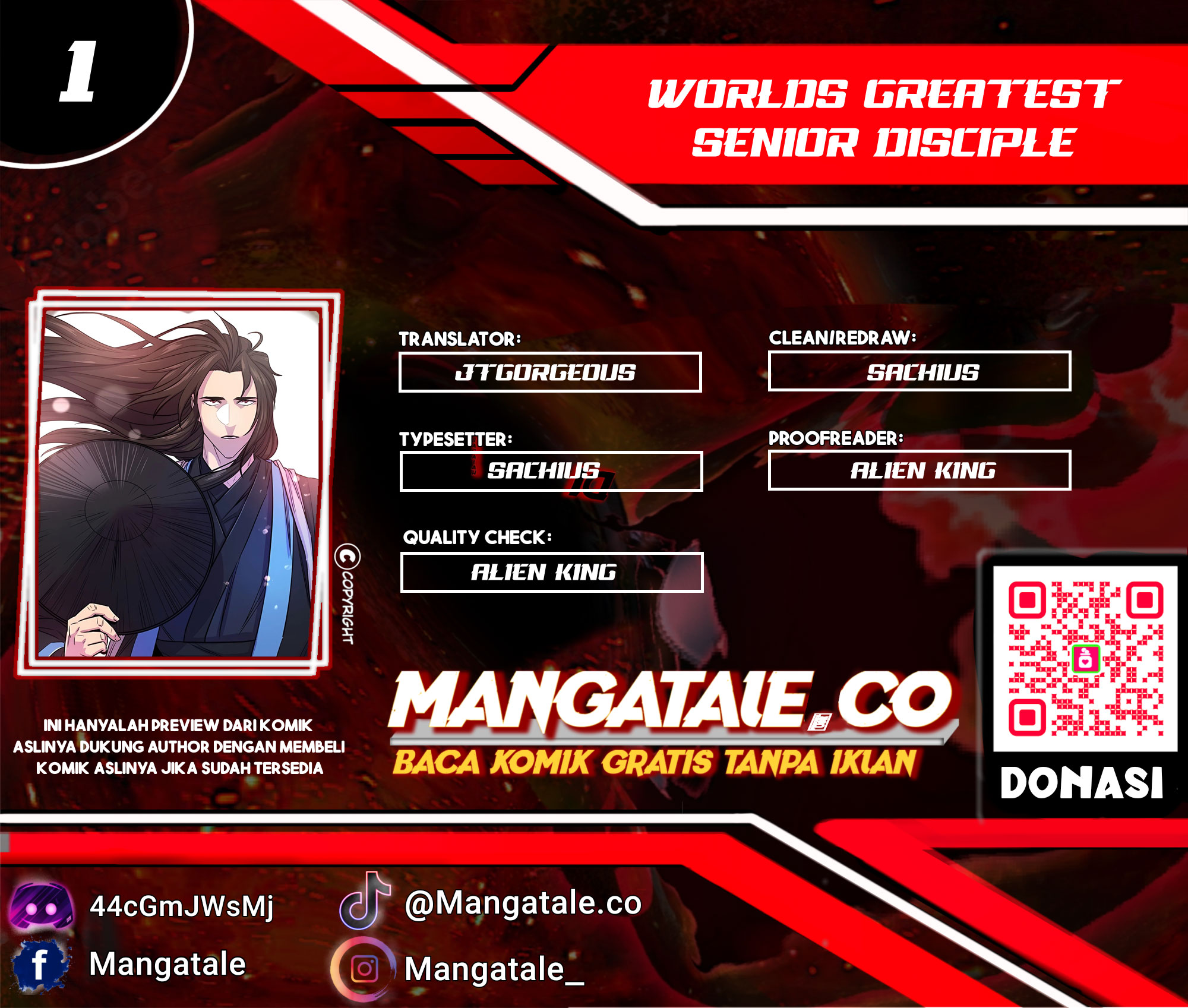 Baca Komik World’s Greatest Senior Disciple Chapter 01 Gambar 1