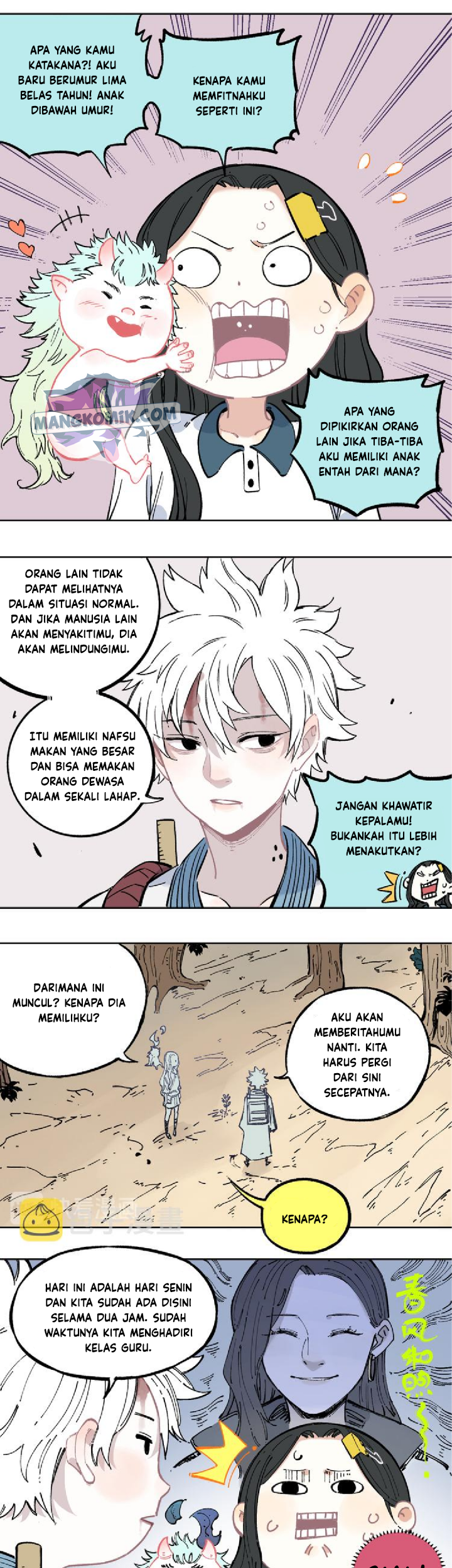 Siblings with a Mountain Man Chapter 45 Gambar 8