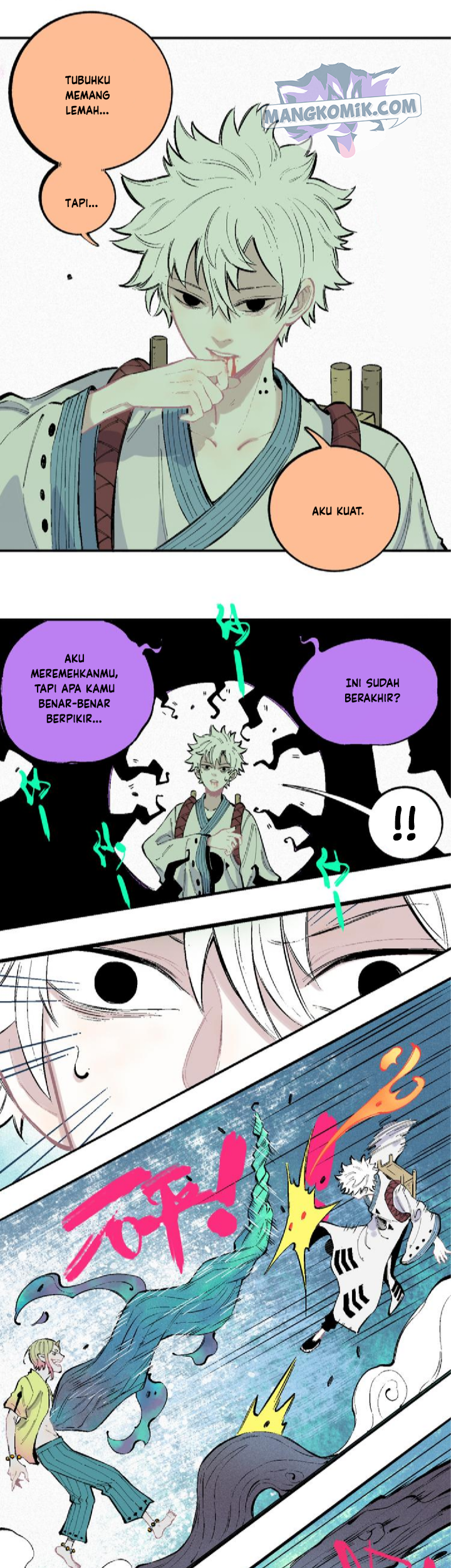 Siblings with a Mountain Man Chapter 38 Gambar 16