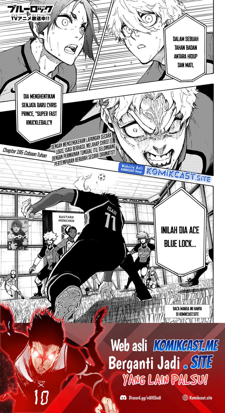 Baca Blue Lock Chapter 195 Gambar 2