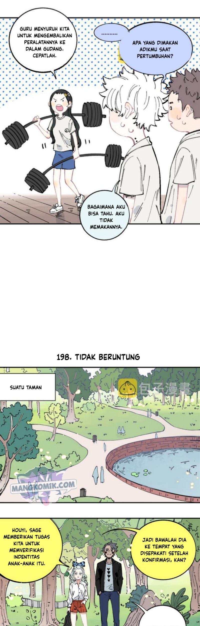 Siblings with a Mountain Man Chapter 48 Gambar 14