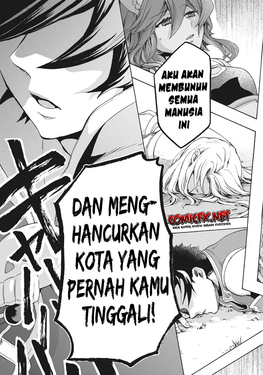 “Kukuku… He is the weakest of the Four Heavenly Monarchs.” I was dismissed from my job but somehow I became the master of a hero and a holy maiden. Chapter 09.1 Gambar 18