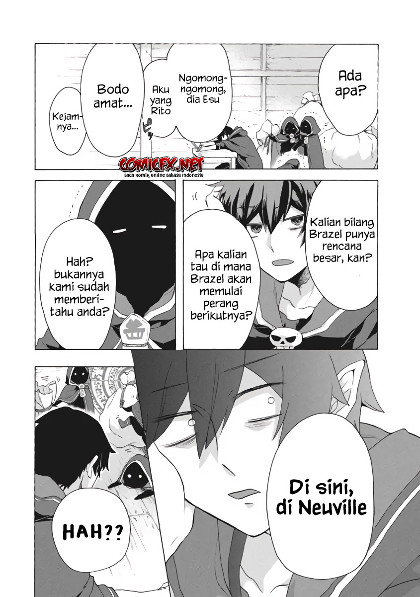 “Kukuku… He is the weakest of the Four Heavenly Monarchs.” I was dismissed from my job but somehow I became the master of a hero and a holy maiden. Chapter 09.1 Gambar 5