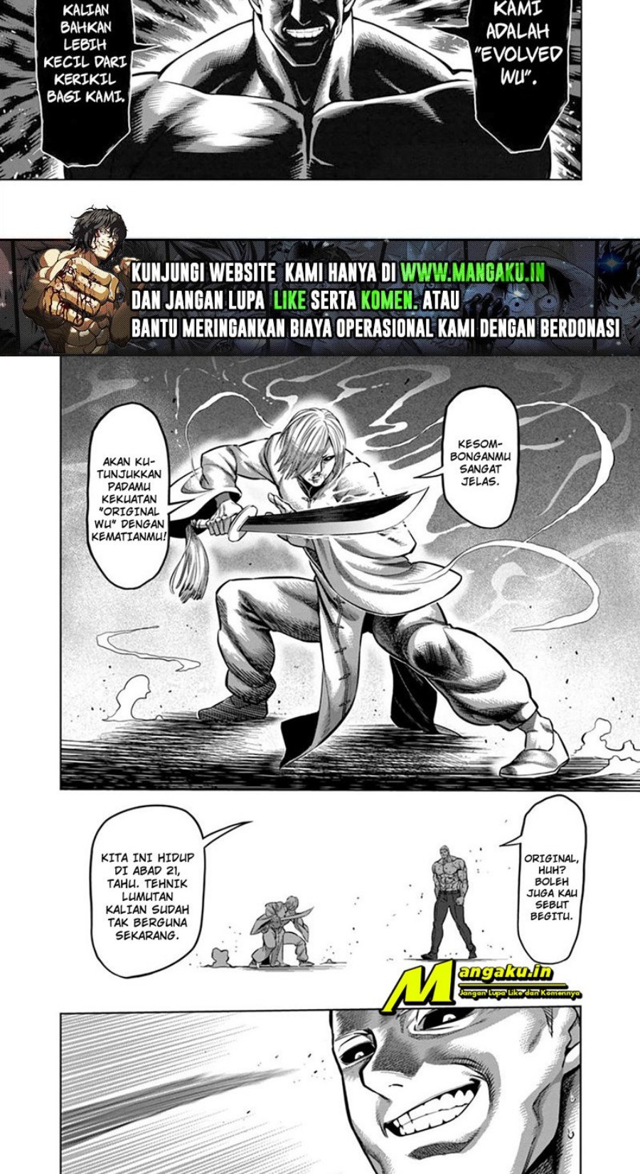 Baca  Kengan Omega Chapter 141 Gambar 2