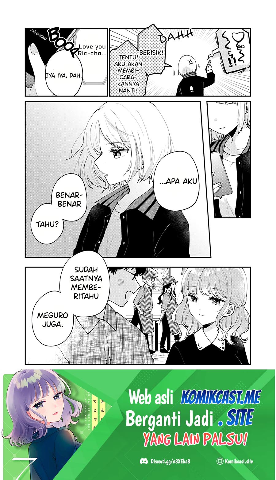 It’s Not Meguro-san’s First Time Chapter 59 Gambar 15