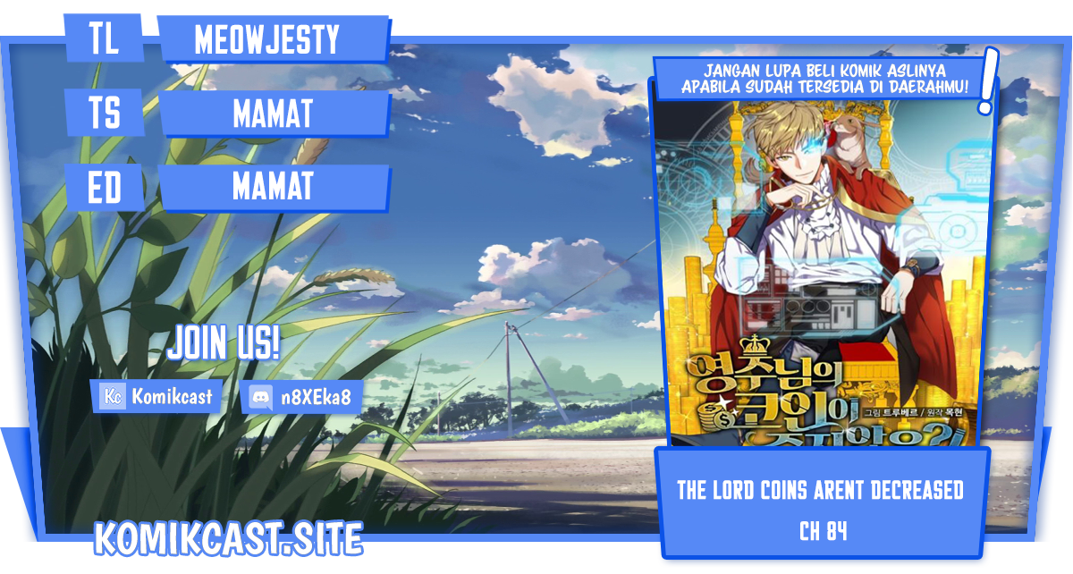 Baca Komik The Lord’s Coins Aren’t Decreasing?! Chapter 84 Gambar 1