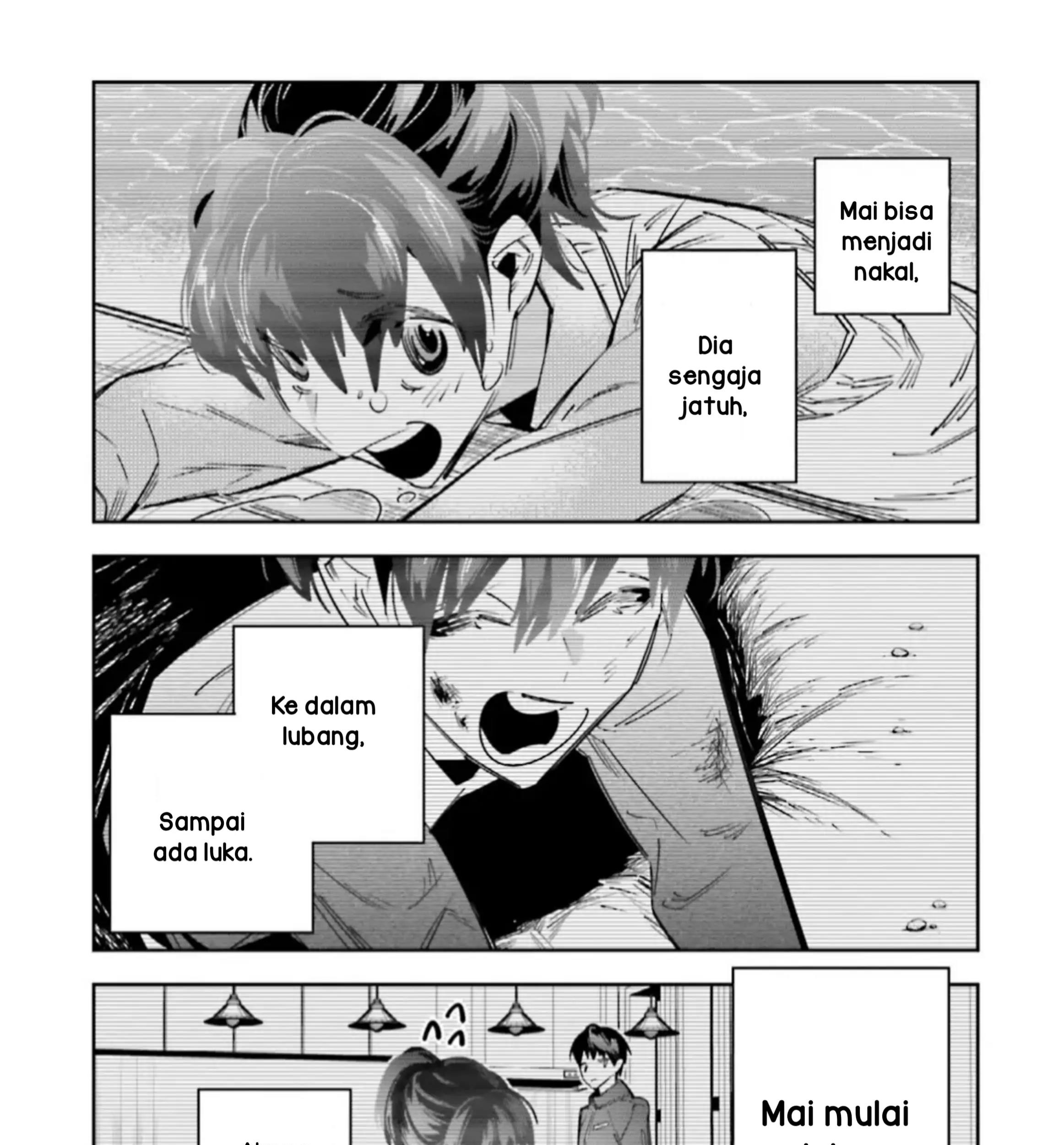 I Reincarnated as the Little Sister of a Death Game Manga’s Murder Mastermind and Failed Chapter 5 Gambar 35