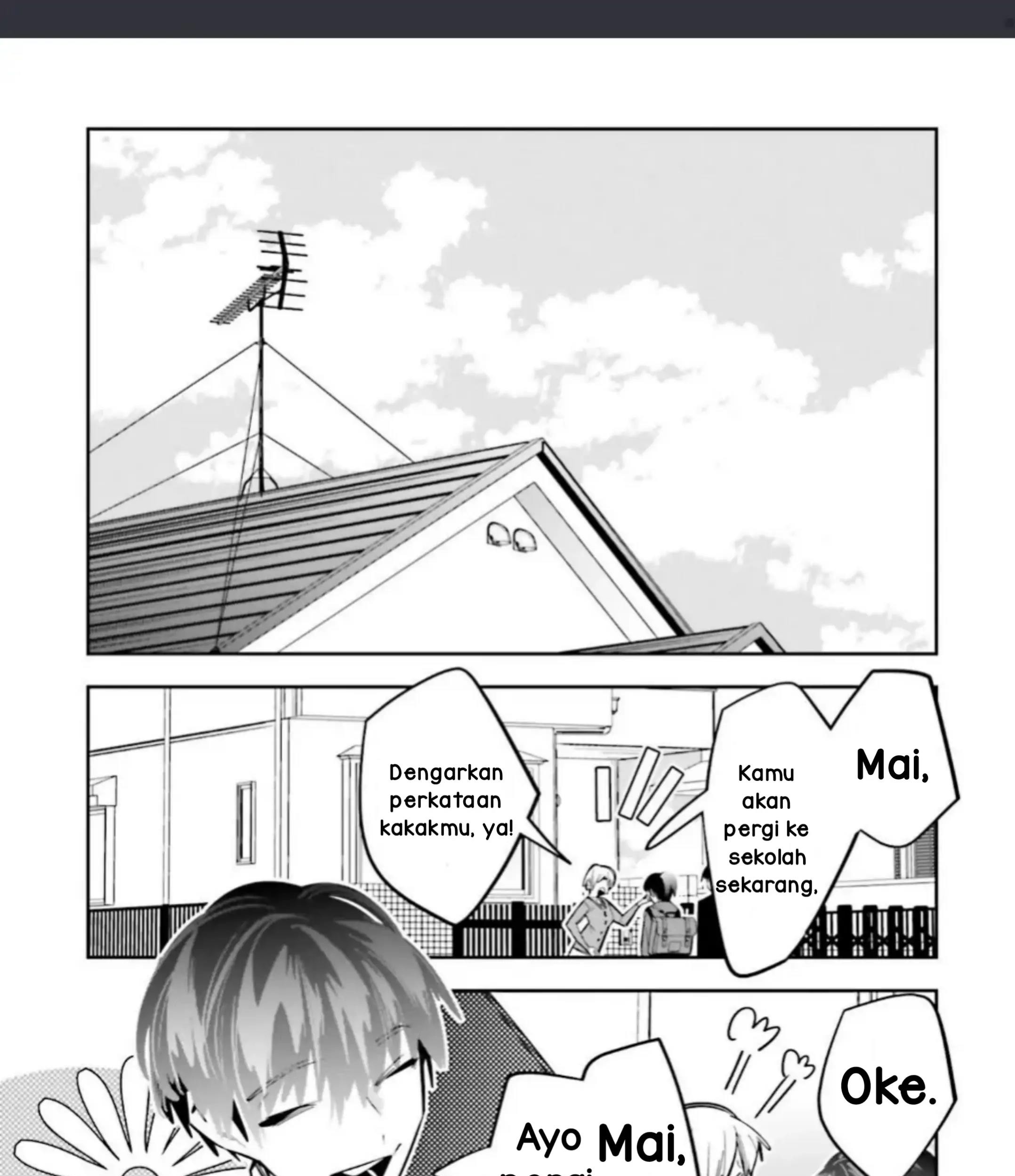 I Reincarnated as the Little Sister of a Death Game Manga’s Murder Mastermind and Failed Chapter 4.2 Gambar 26