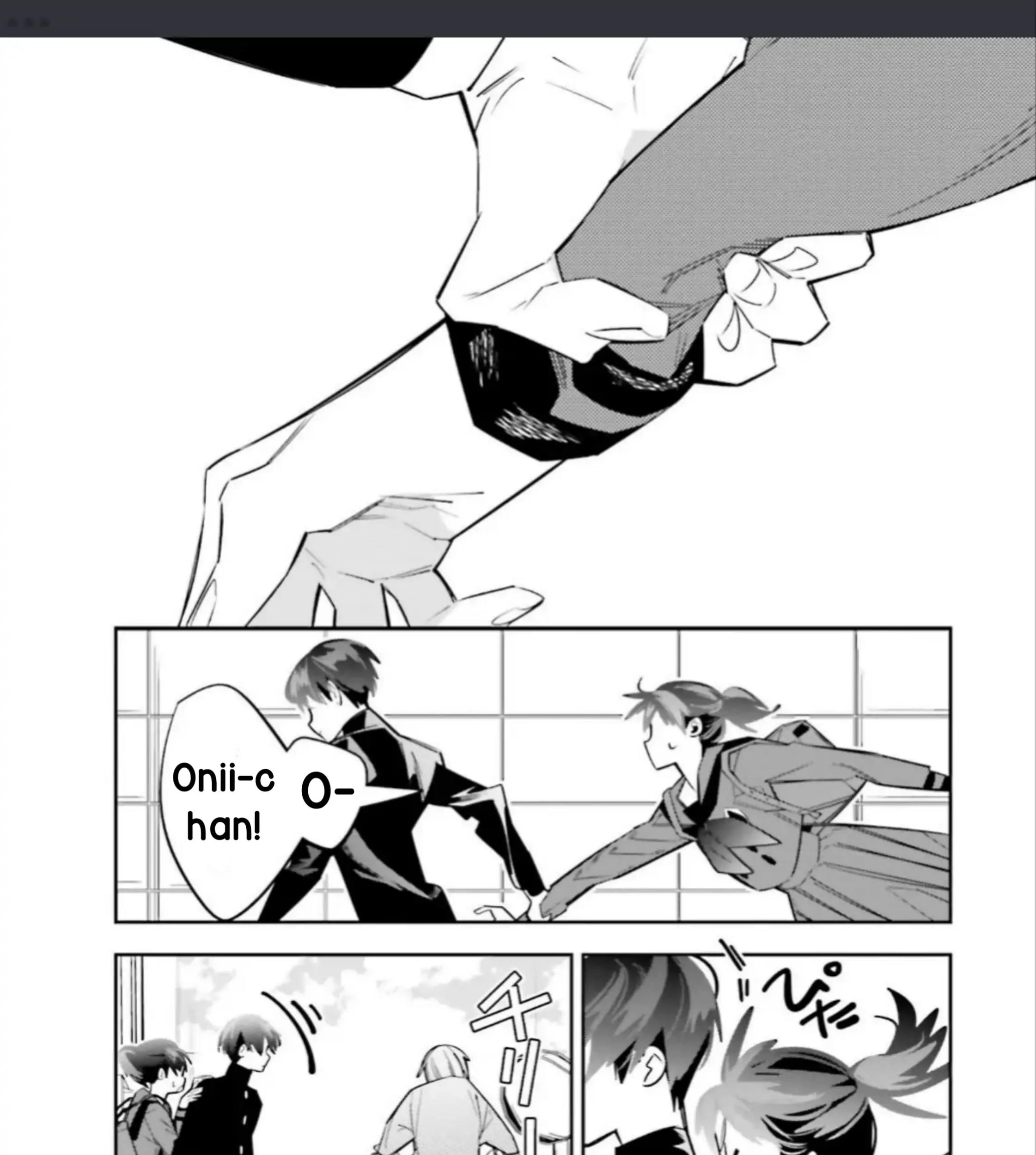 I Reincarnated as the Little Sister of a Death Game Manga’s Murder Mastermind and Failed Chapter 4.2 Gambar 28