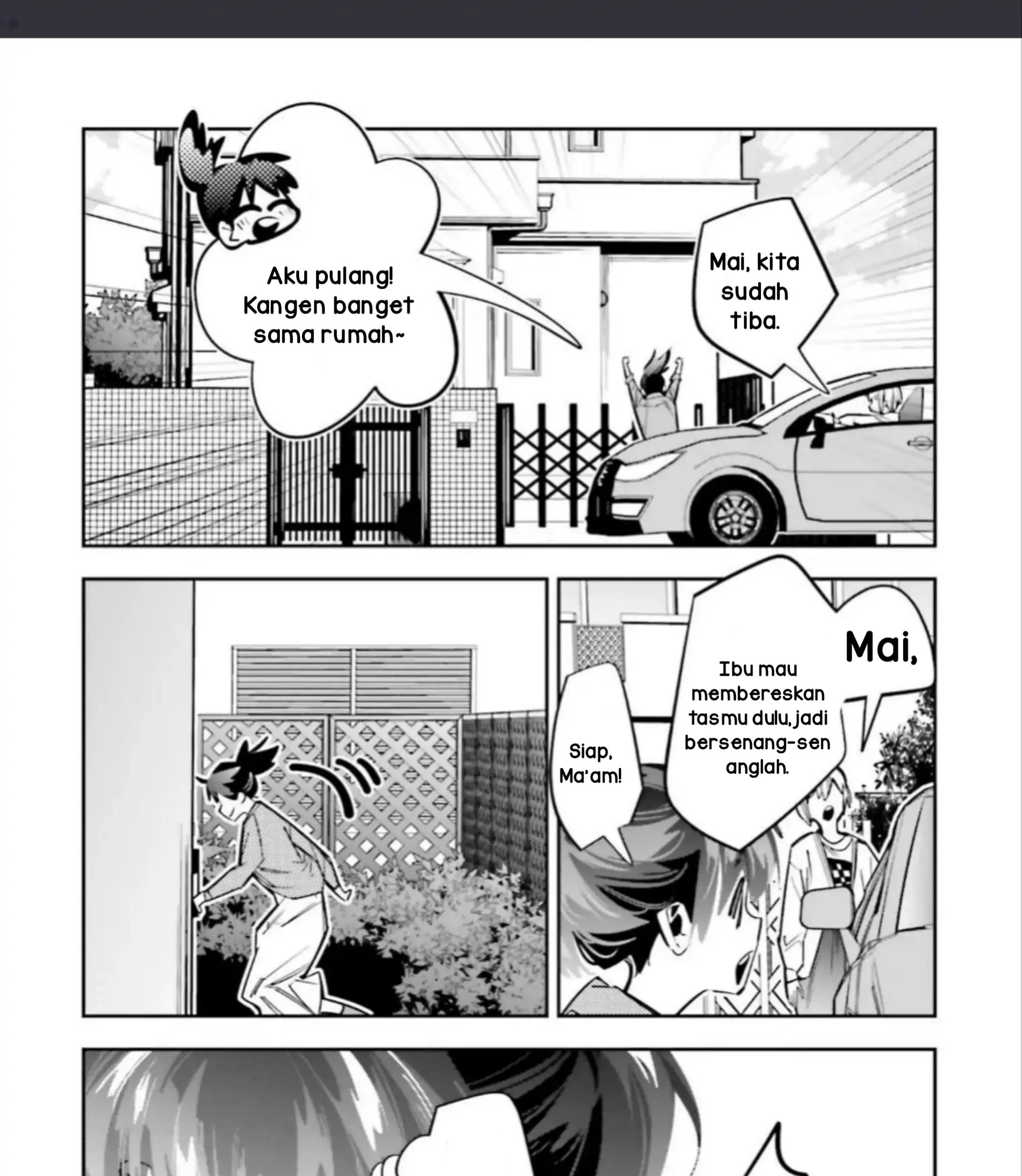 I Reincarnated as the Little Sister of a Death Game Manga’s Murder Mastermind and Failed Chapter 4.2 Gambar 8