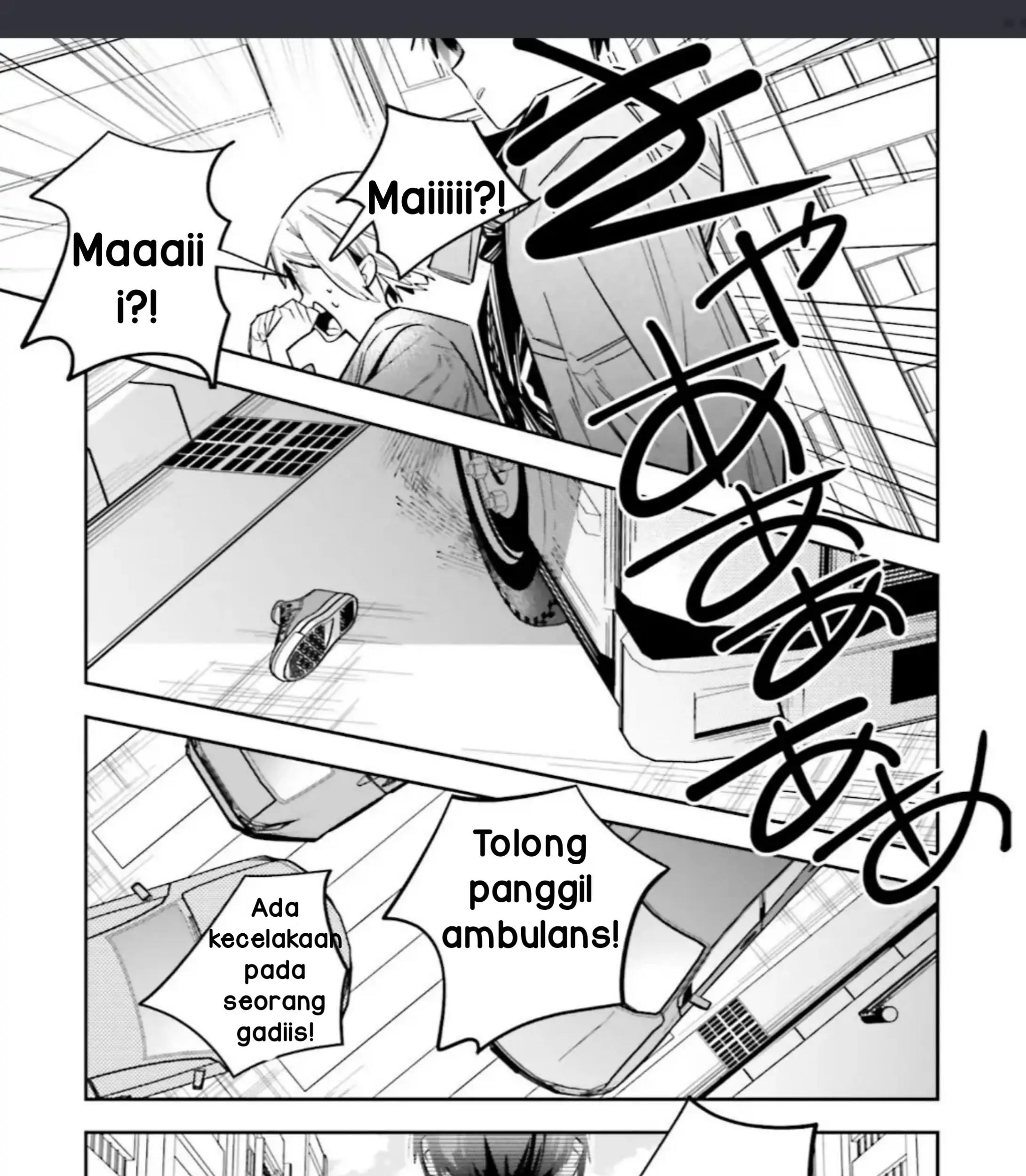 I Reincarnated as the Little Sister of a Death Game Manga’s Murder Mastermind and Failed Chapter 4.1 Gambar 29