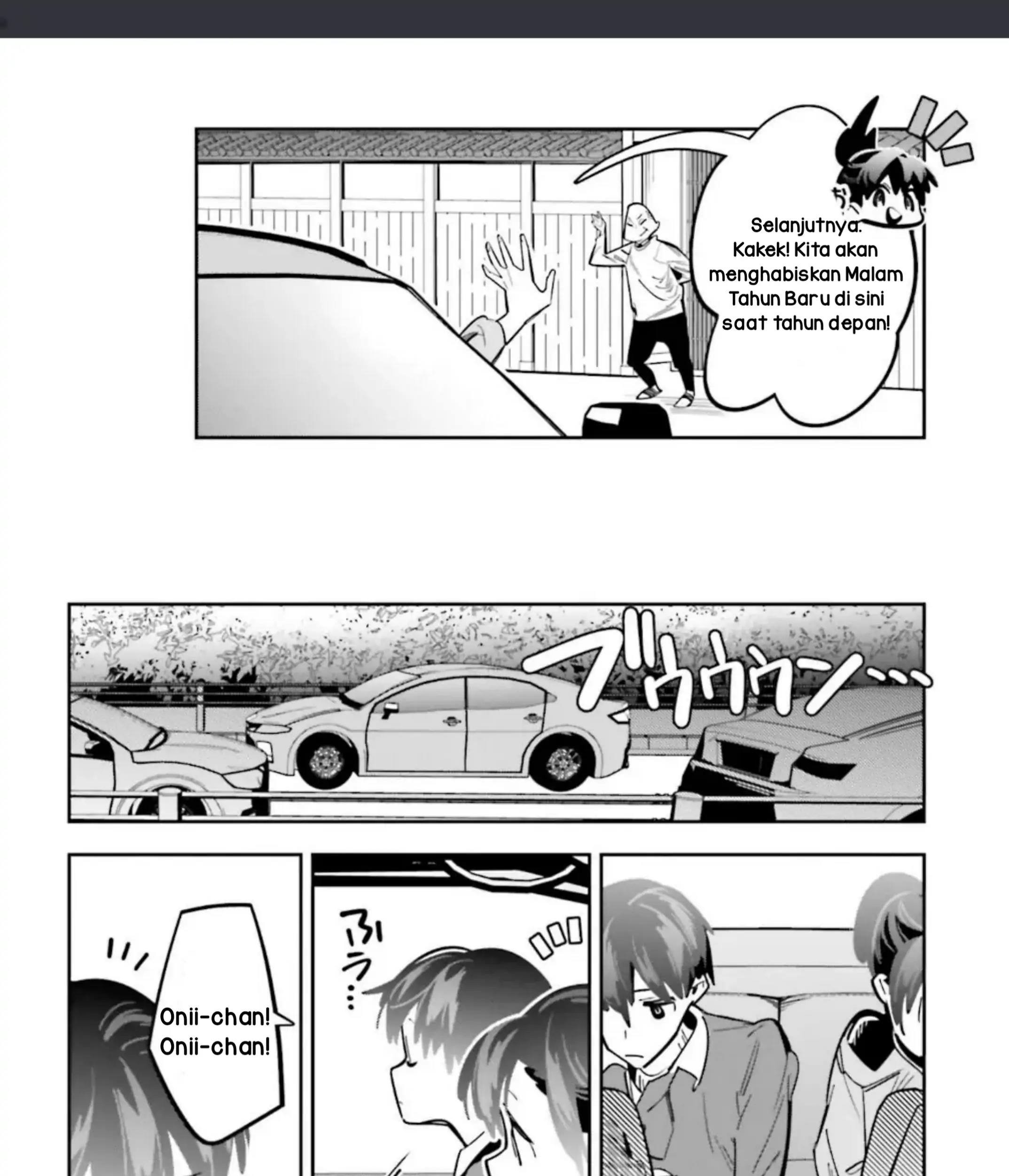 I Reincarnated as the Little Sister of a Death Game Manga’s Murder Mastermind and Failed Chapter 4.1 Gambar 9