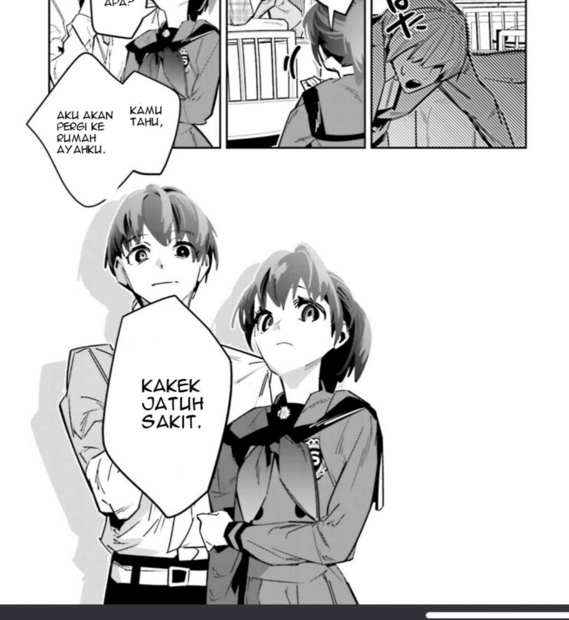 I Reincarnated as the Little Sister of a Death Game Manga’s Murder Mastermind and Failed Chapter 3 Gambar 10