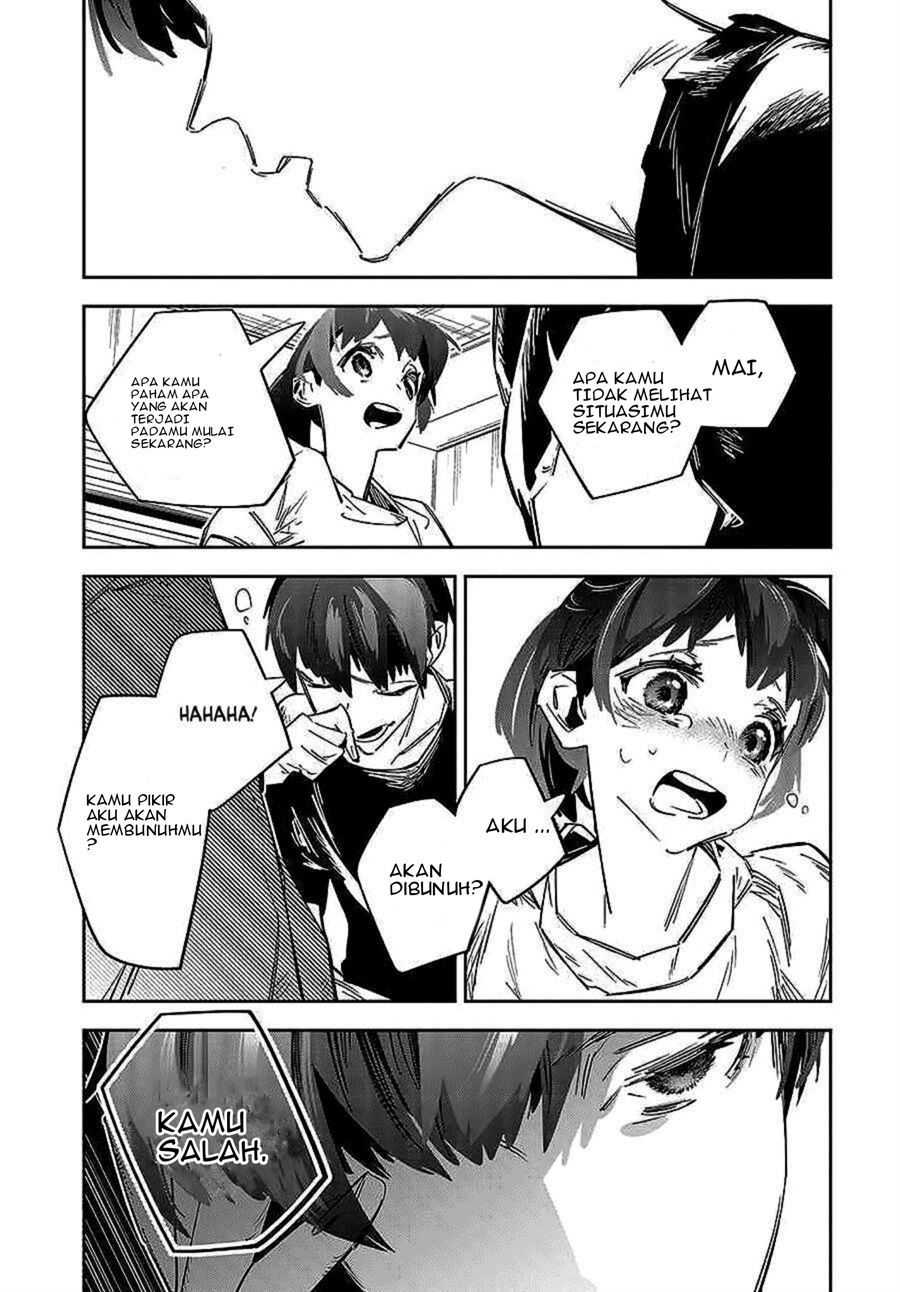 I Reincarnated as the Little Sister of a Death Game Manga’s Murder Mastermind and Failed Chapter 1 Gambar 10