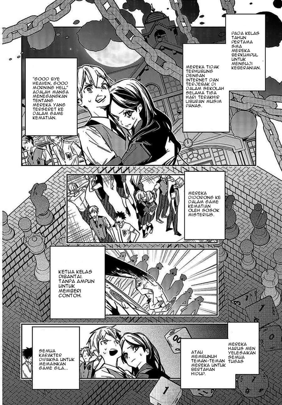 I Reincarnated as the Little Sister of a Death Game Manga’s Murder Mastermind and Failed Chapter 1 Gambar 26