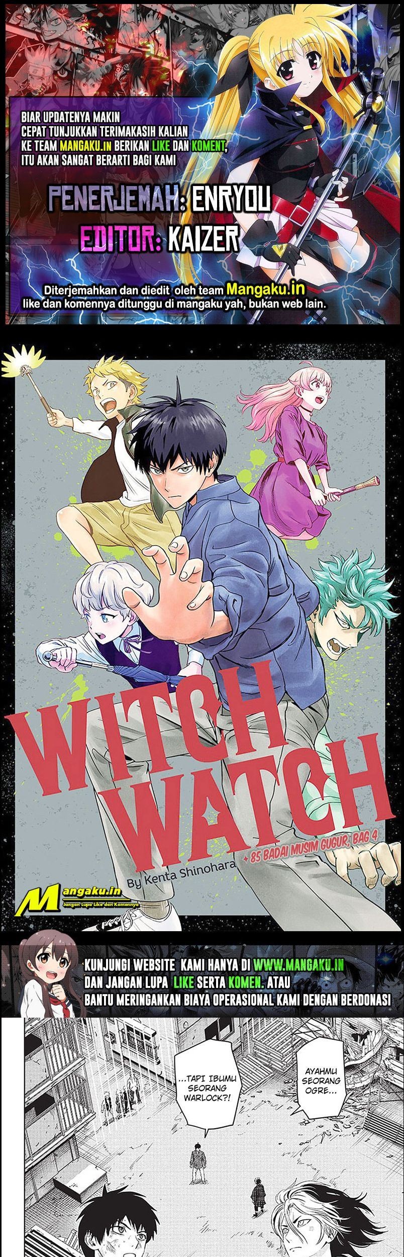Baca Komik Witch Watch Chapter 85 Gambar 1