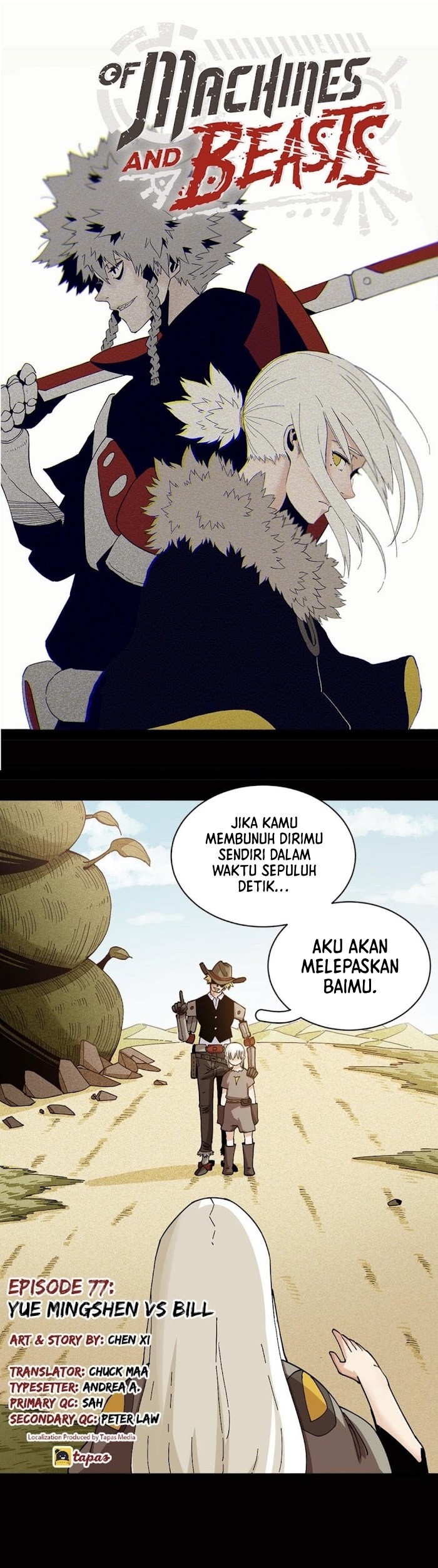 Baca Last Word of the World Chapter 77 Gambar 2