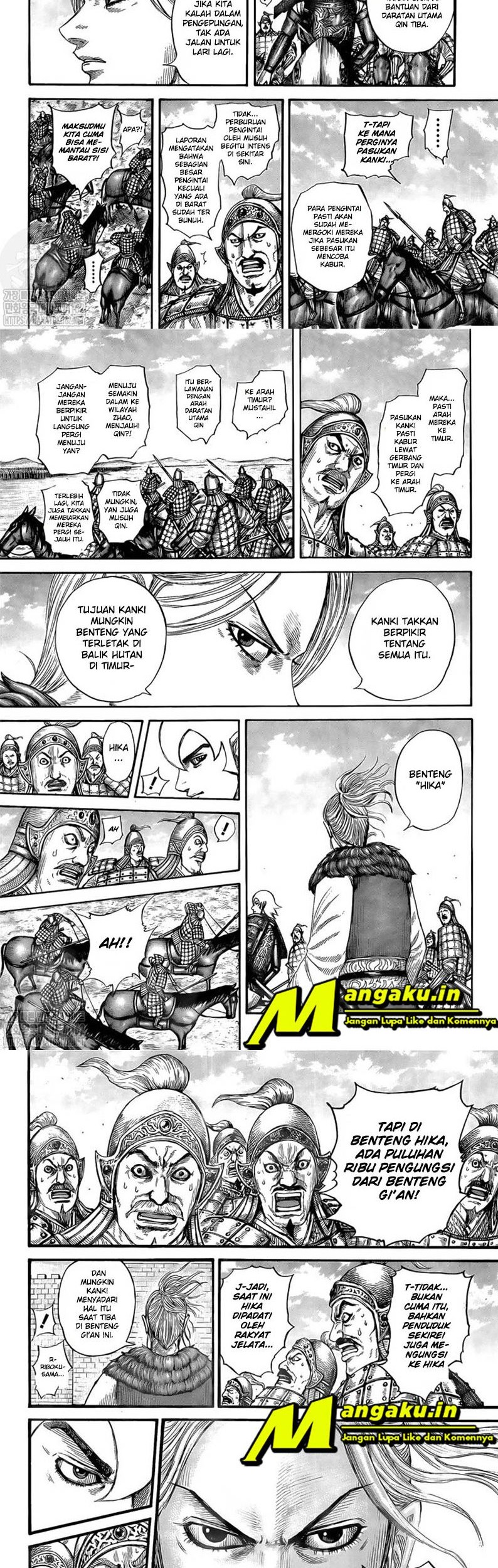 Kingdom Chapter 739 Gambar 8