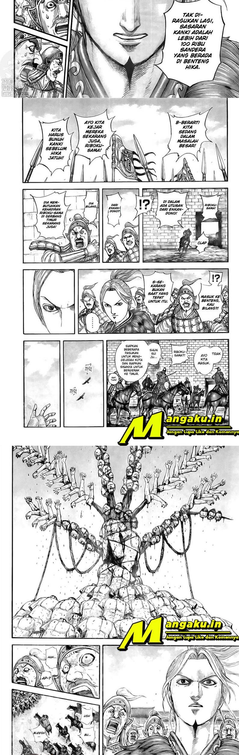 Kingdom Chapter 739 Gambar 9