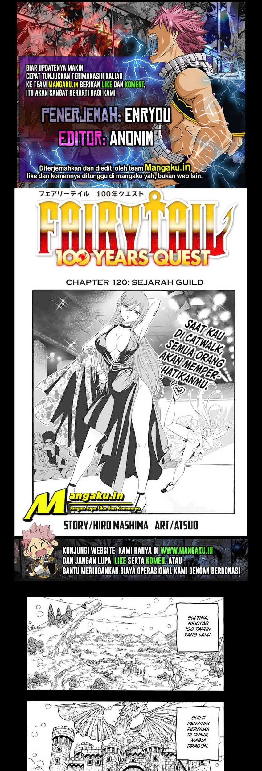 Baca Komik Fairy Tail: 100 Years Quest Chapter 120 Gambar 1