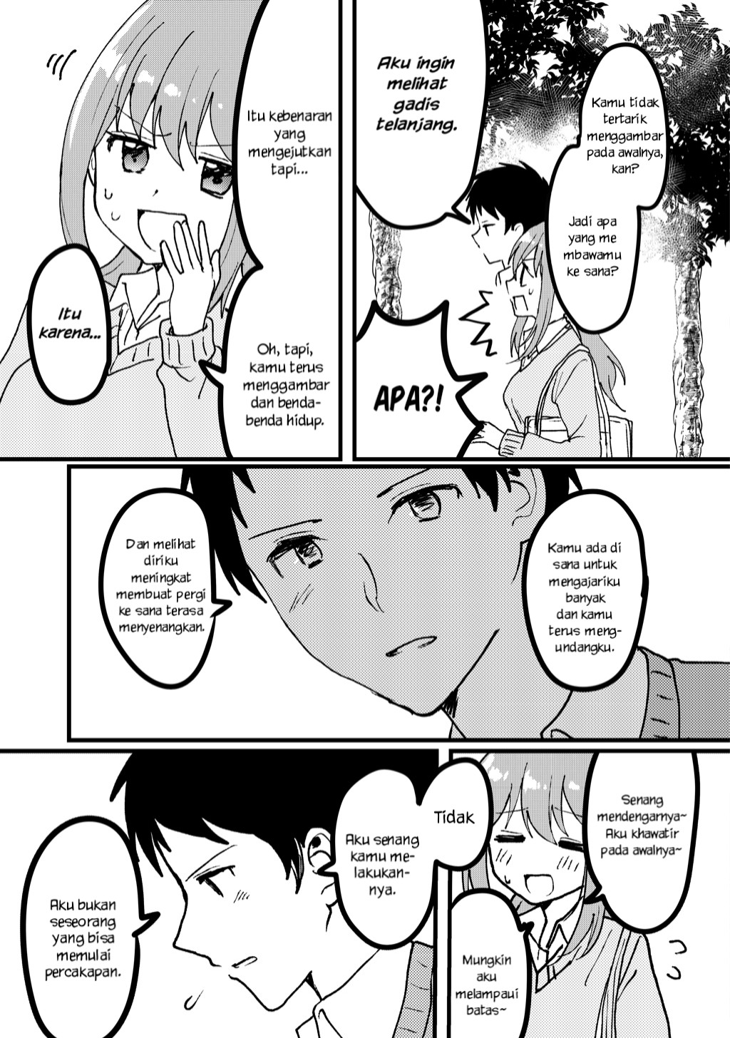 I Want To See a Naked Girl in Real Life Chapter 1 Gambar 27