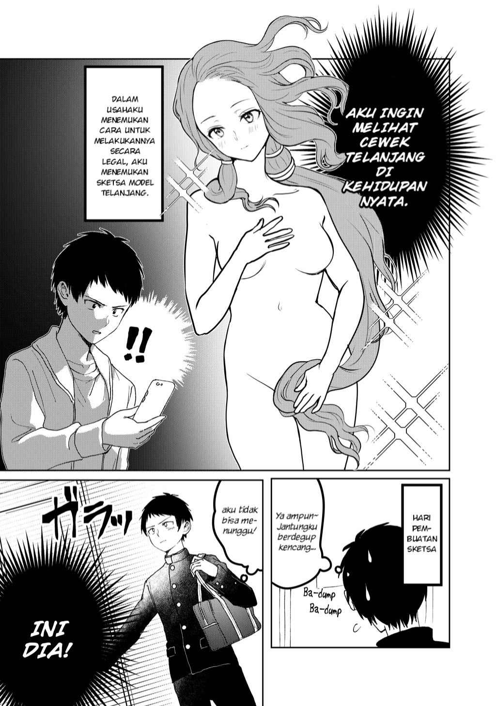 I Want To See a Naked Girl in Real Life Chapter 1 Gambar 5