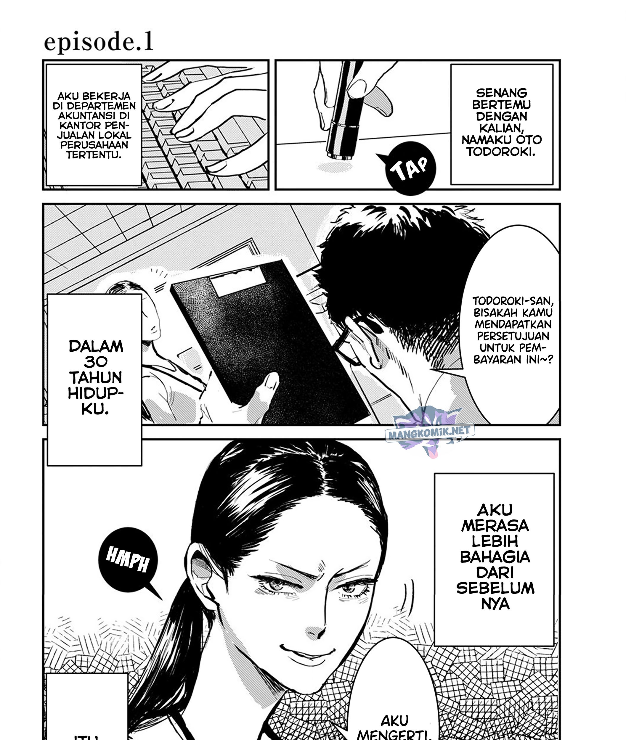 Me no Doku Sugiru Shokuba no Futari Chapter 01 Gambar 10