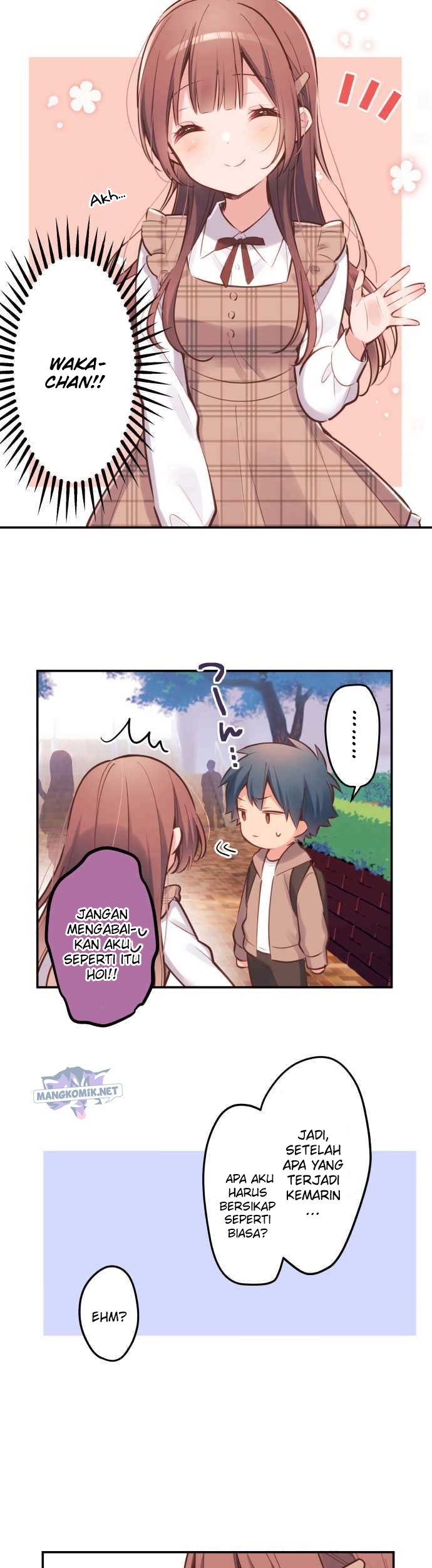 Waka-chan Is Flirty Again Chapter 04 Gambar 6