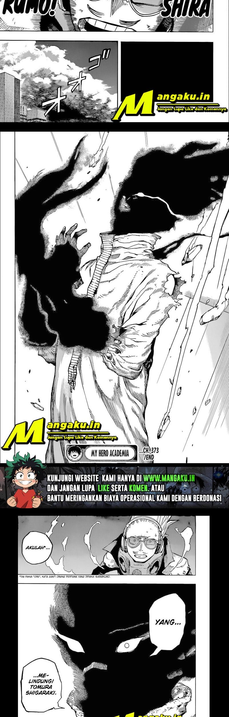 Boku no Hero Academia Chapter 373 Gambar 11