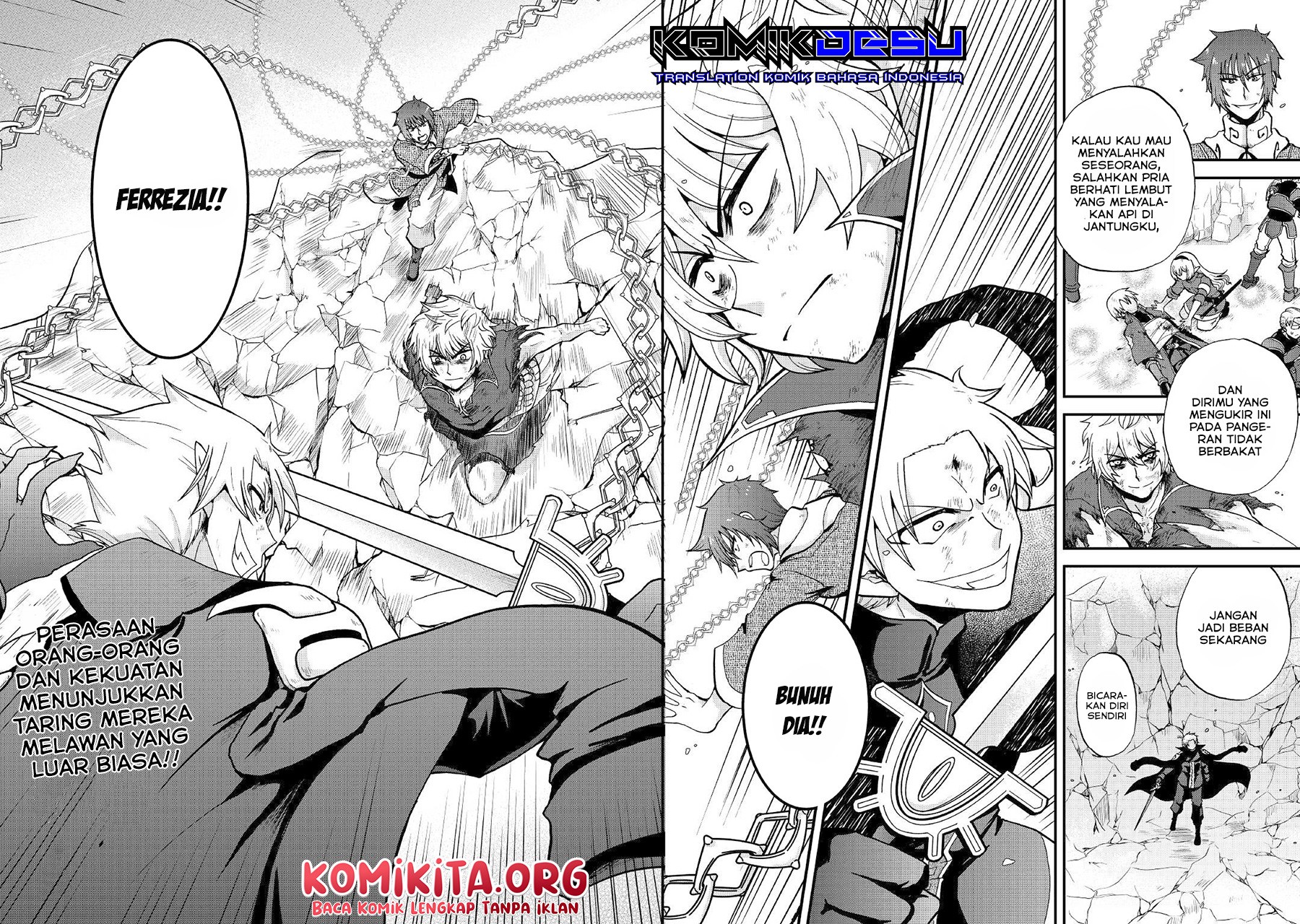 Zensei wa Ken Mikado. Konjou Kuzu Ouji Chapter 20 Gambar 29