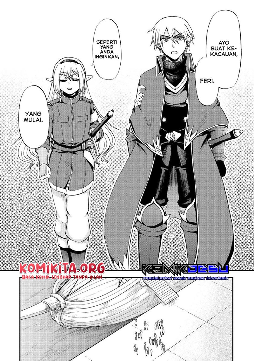 Zensei wa Ken Mikado. Konjou Kuzu Ouji Chapter 18 Gambar 31