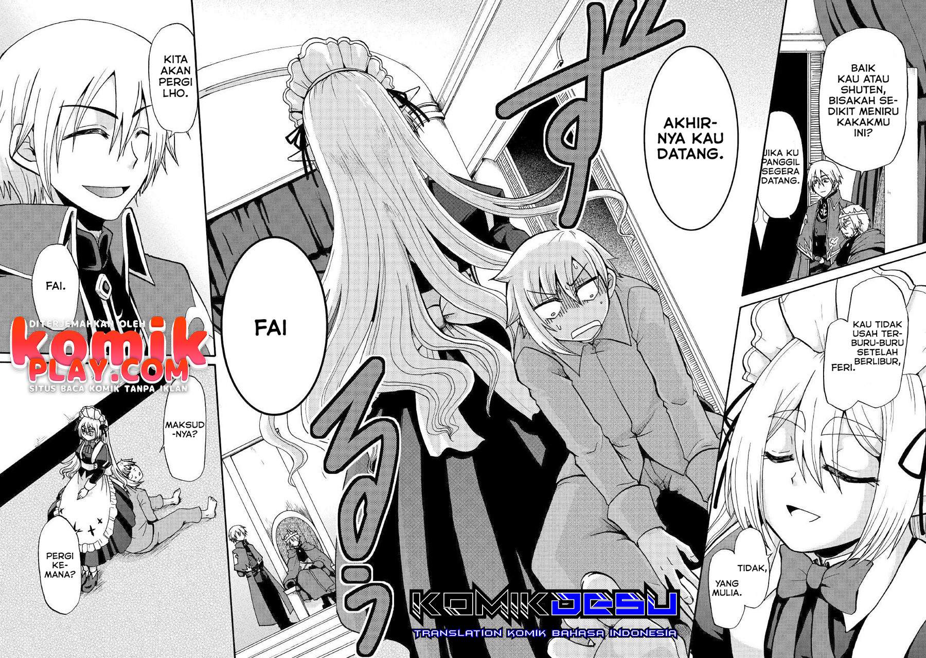 Zensei wa Ken Mikado. Konjou Kuzu Ouji Chapter 09 Gambar 14