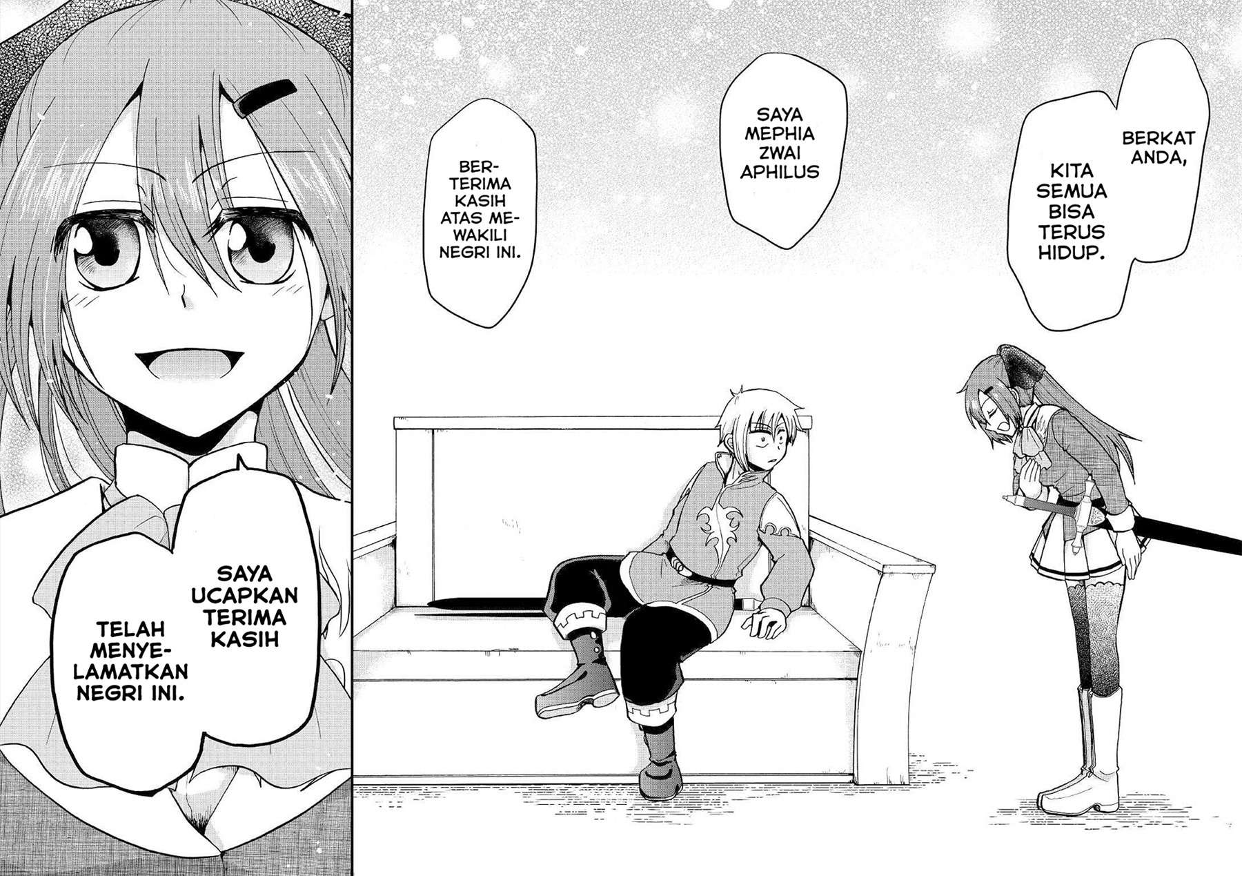 Zensei wa Ken Mikado. Konjou Kuzu Ouji Chapter 08 Gambar 16