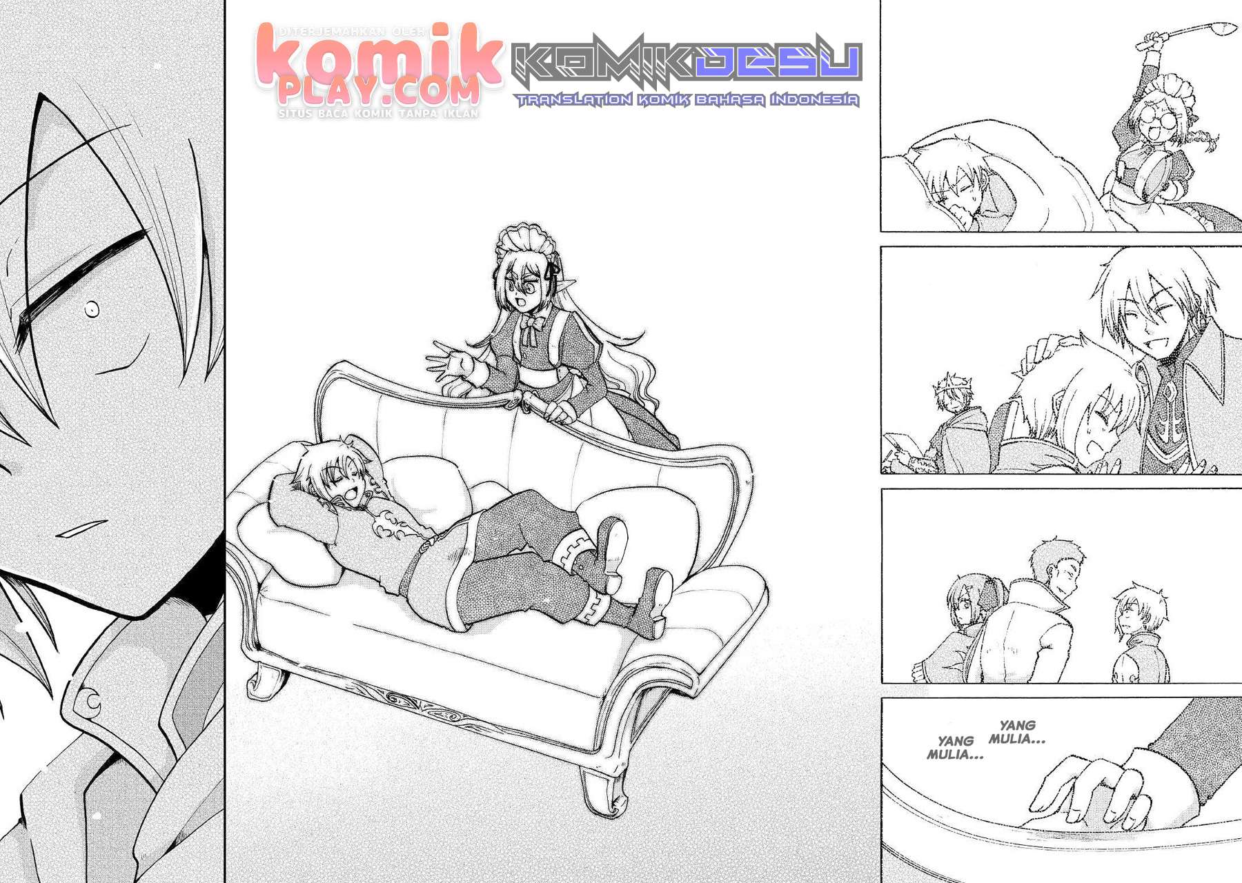 Zensei wa Ken Mikado. Konjou Kuzu Ouji Chapter 03 Gambar 22