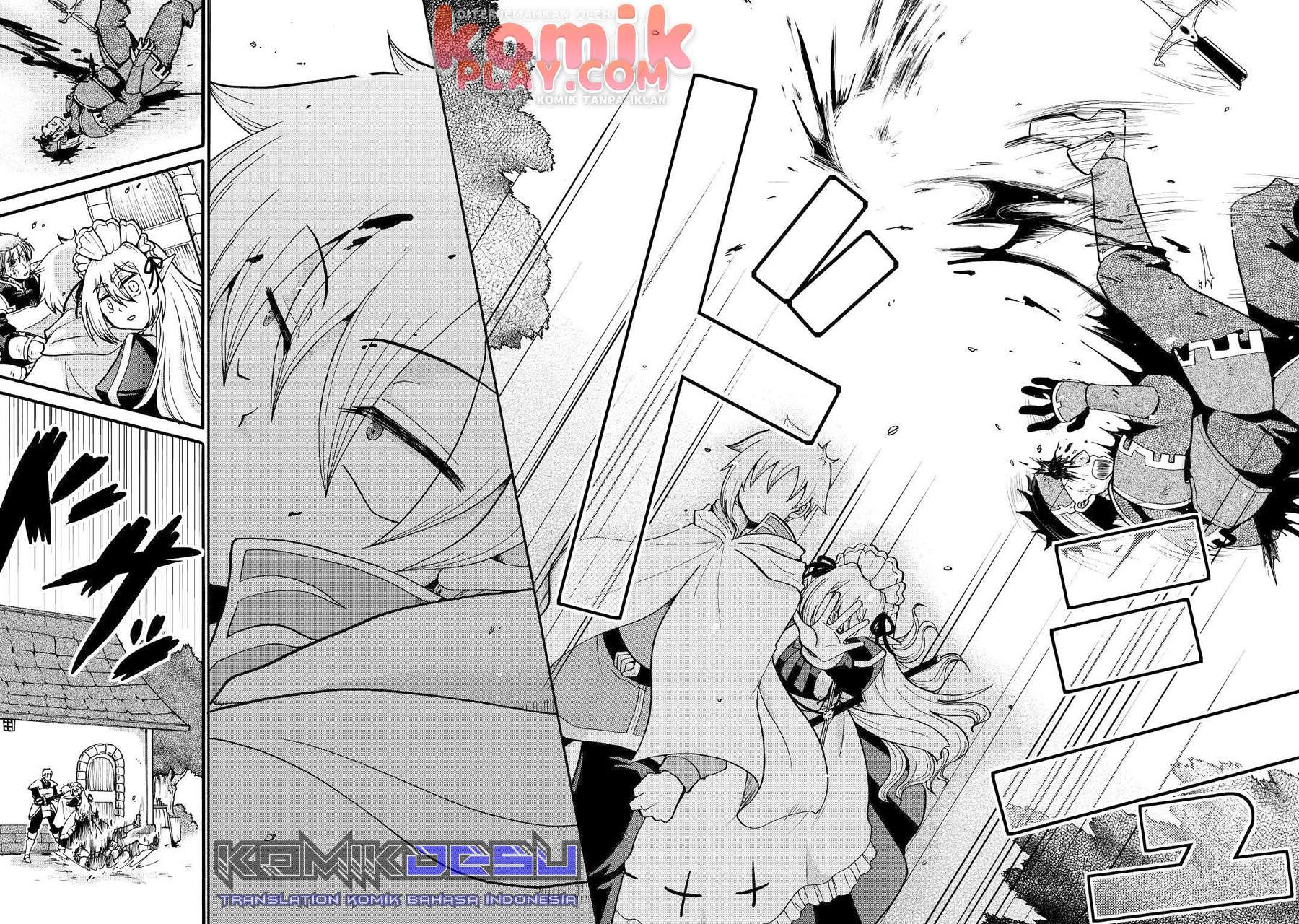 Zensei wa Ken Mikado. Konjou Kuzu Ouji Chapter 03 Gambar 25