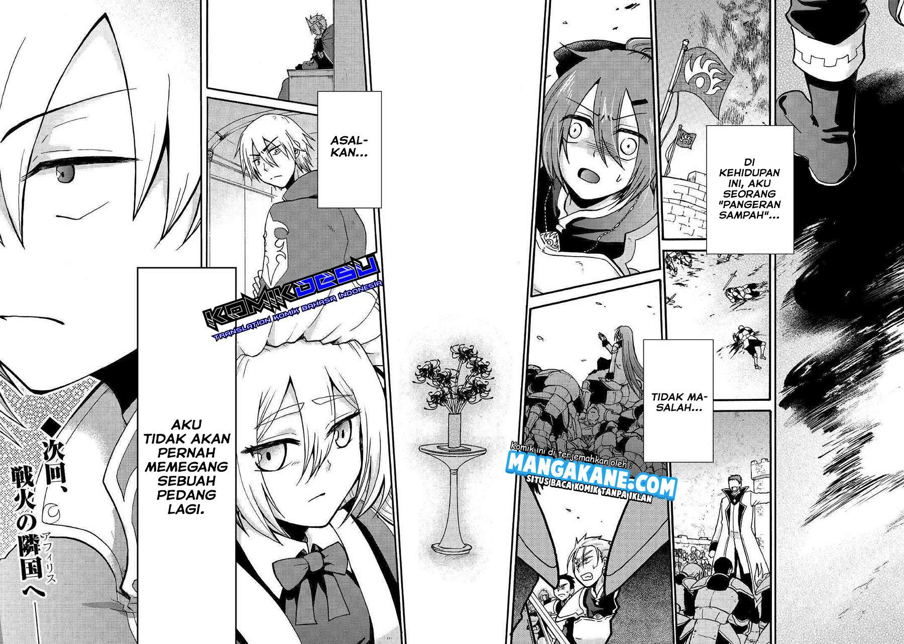 Zensei wa Ken Mikado. Konjou Kuzu Ouji Chapter 01 Gambar 31