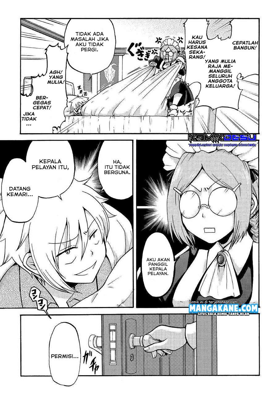 Zensei wa Ken Mikado. Konjou Kuzu Ouji Chapter 01 Gambar 6